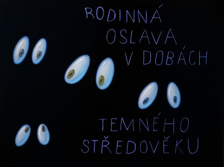 Oslava, 40x50, ol na pl, 2025